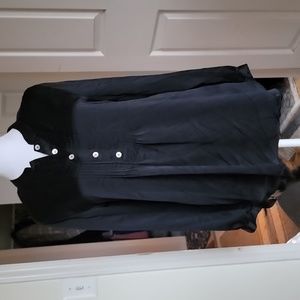 Soft surrounding silk top